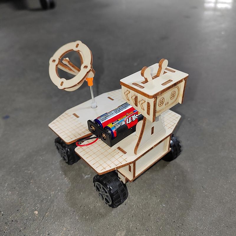 Lunar Exploration Robot Kids Science Toy Technology Physics Gadget STEM Puzzle Kit Learning Educational Toys for Children