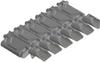 Toromodel Scale T54E1 Tracks with Duckbills for Plastic Model Kit Parts TRM48033 1/48 M4/M4A1 (for Tamiya) (Tank)
