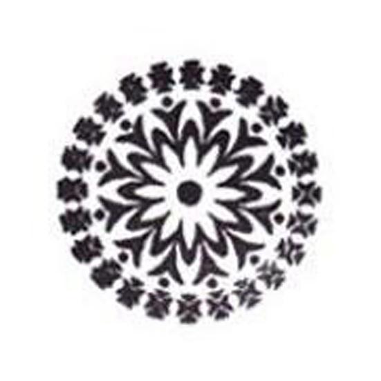 6ks inovativní razítko s širokým použitím opakovaně použitelné kompaktní razítko s květinovým vzorem pro každodenní použití