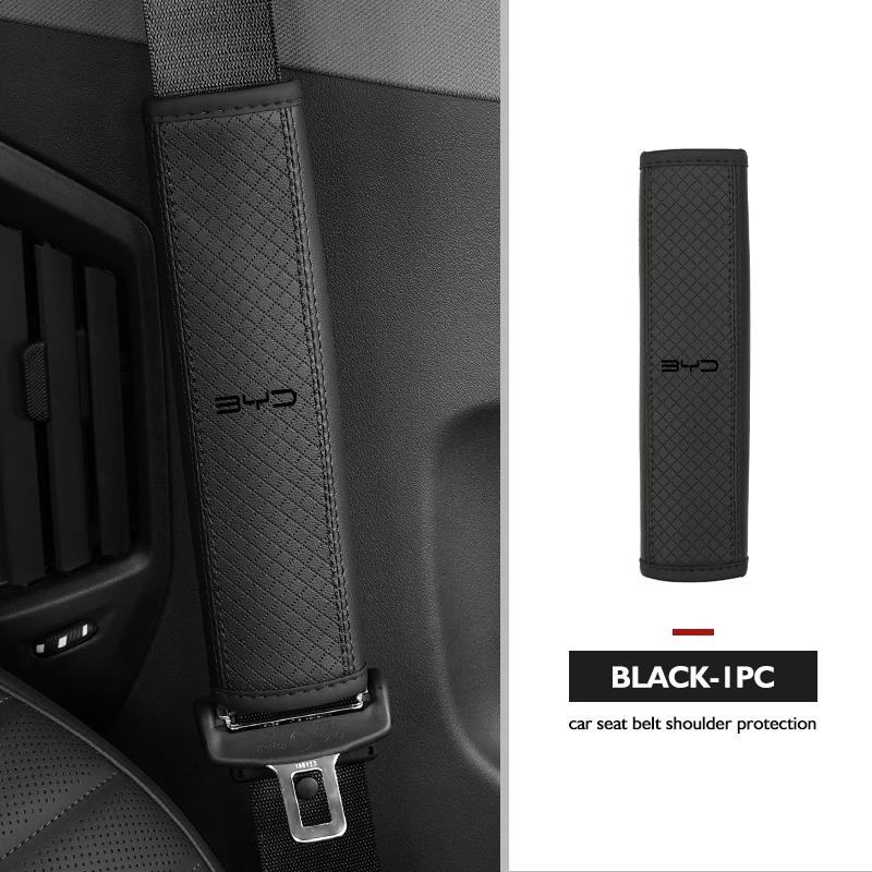 Car Safety Belt Cover Shoulder Protective Pad Anti-slip Pads Auto Accessories For BYD 3 Yuan F3 E6 F0 G3 I3 Plus Ea1 Song Max