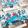 Laptop E-sport Gamer Desktop Decoration Mat HD Printing Anime Pokemon Feraligatr Mouse Pad XXL Washable Computer Keyboard Carpet