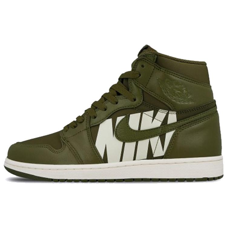 

Новые JORDAN 1 Retro High Olive Canvas 555088-300 43