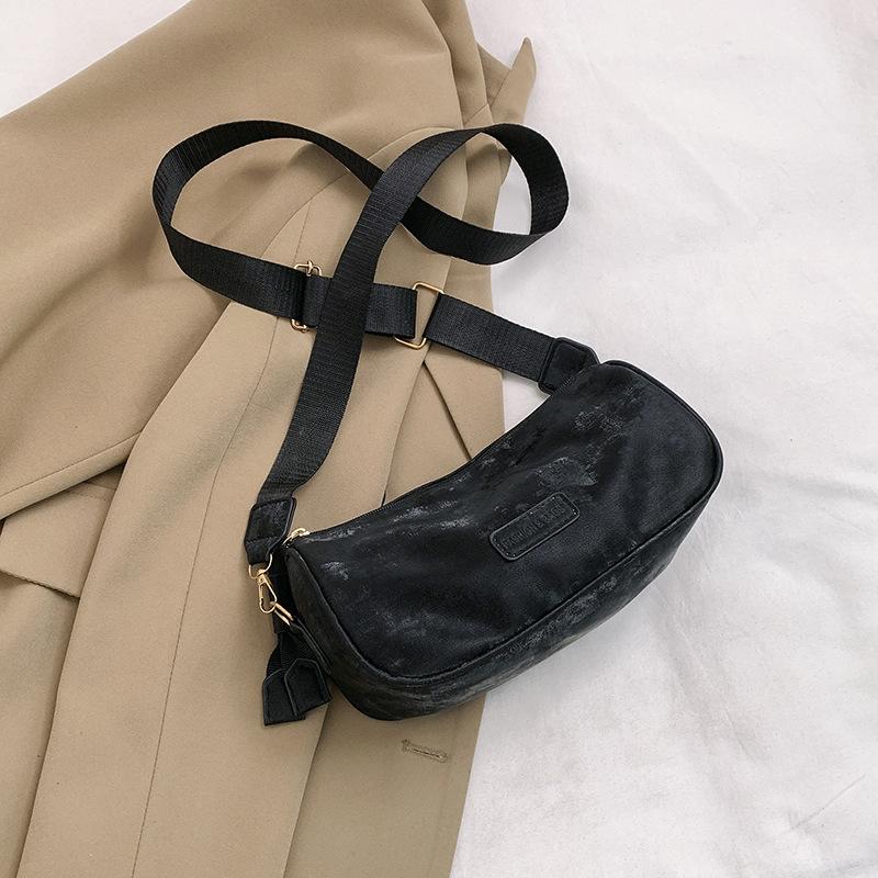 

Convenient Durable And Women Shoulder Bag Fashionable Versatile Street Style чорний