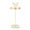 Metal Butterfly Jewellery Holder Display Stand with Tray Hanging Organizer Tower Rack Storage for Necklace Earrings