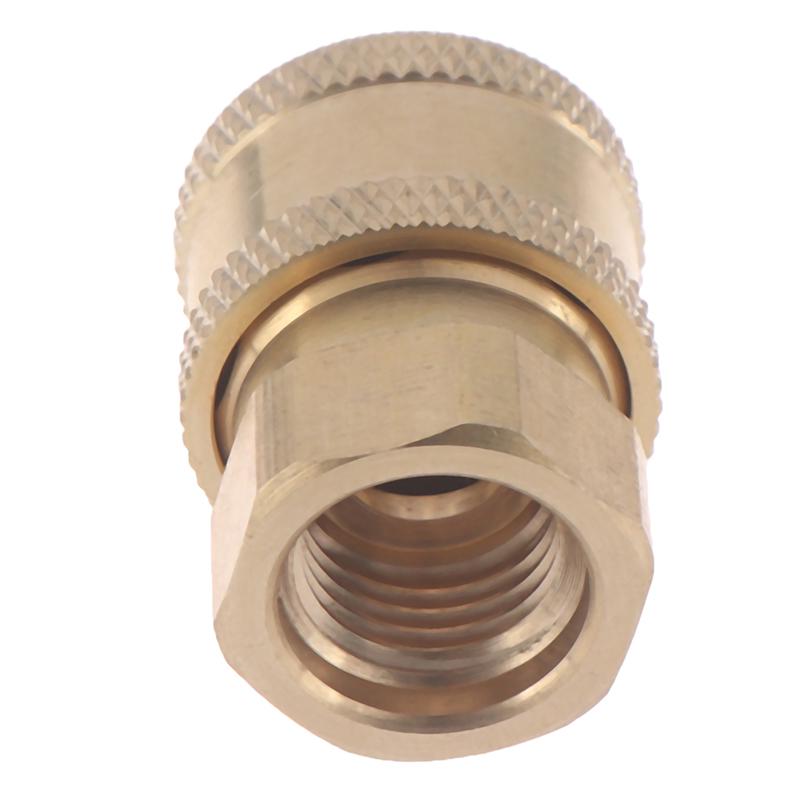 1Pc 1/4" Female Npt Brass Quick Connect Coupler Tool For Pressure Washer