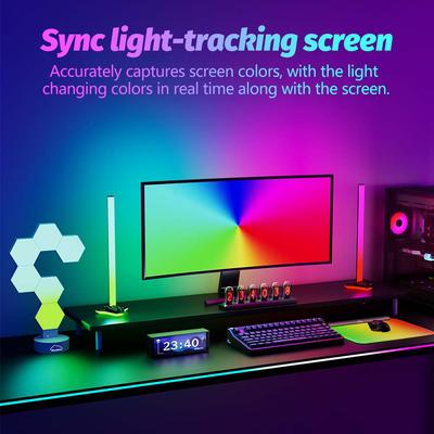Smart Gaming Ambient Lighting LED Sync Backlight Strip Computer Light Bar Smart App Control Double USB Gaming Room Atmosphere De