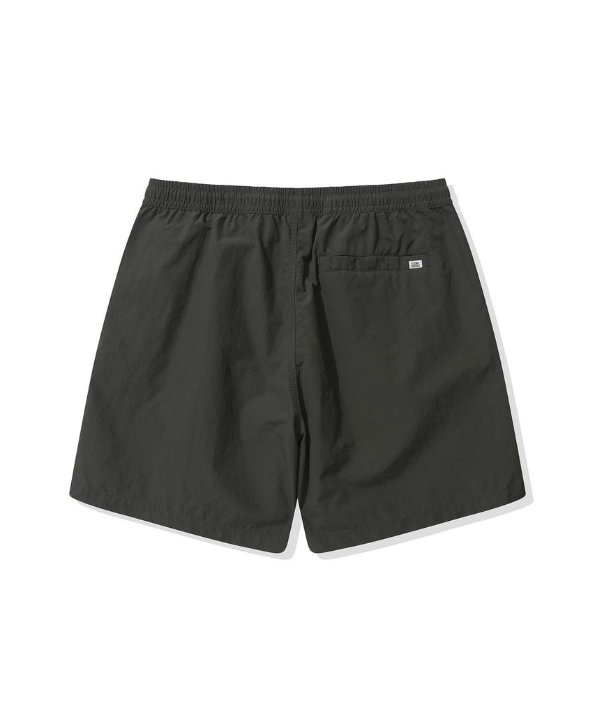 Code Graphy Essential Nylon Shorts - Charcoal