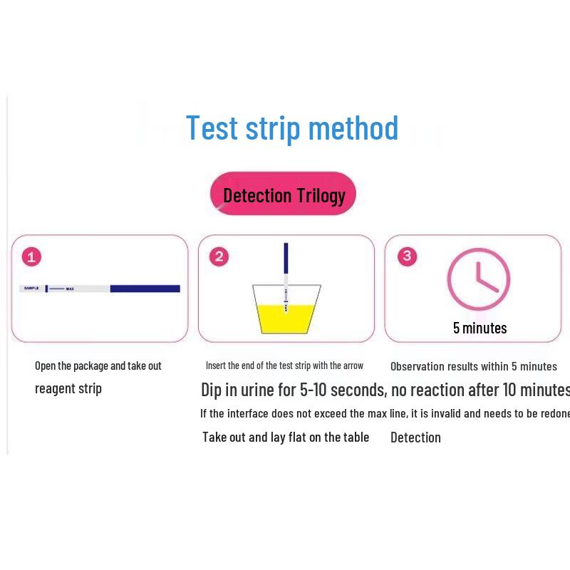 Haishi Hainuo High-Precision HCG Pregnancy Test Strips Kit