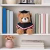 Personalized Graduation Bear Doll 2026 for Her, Soft Plush Teddy with Embroidered Gown, Class of 2026 Graduation Gifts for College High School