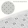 [Neon Music Note Printed Carpet] Non-slip Office Rug, Cozy Round Carprt for Living Room Use, Soft Home Sofa Chair Mat
