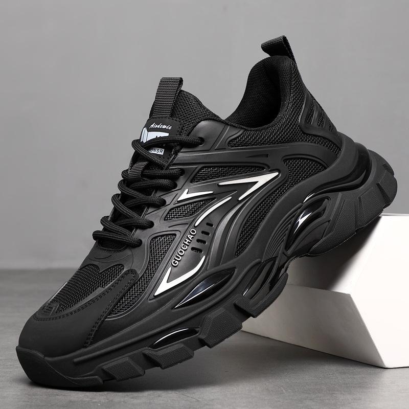 

Модные весенне-осенние дышащие сетчатые туфли для мужчин, модные повседневные кроссовки с мягкой подошвой для мужчин, новые дизайнерские цветовые сочетания Zapatillas De Deporte 44