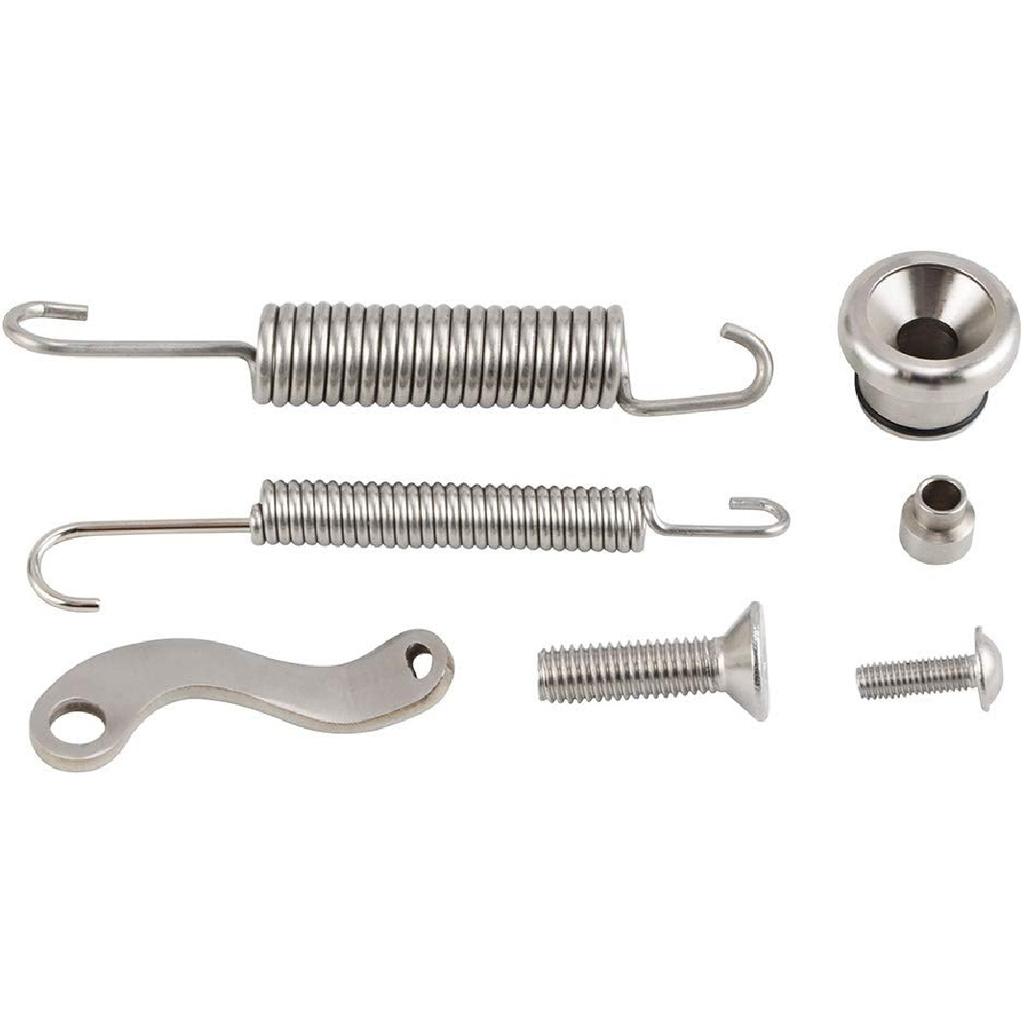 NICECNC Side Stand Springs Kit Stainless Steel Compatible with KTM 250 350 450 XCF 2016 125-500 EXC EXC-F XC XCW XC-W XCW TPI XCW Six Days XCF XCF-W