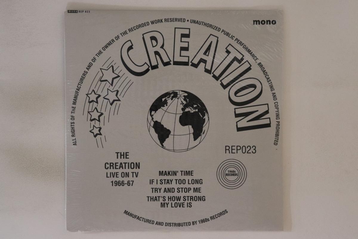 

7inch Record CREATION - Live On Radio & Tv 1966-1967 REP023 1960S 2018 UK Rock Used