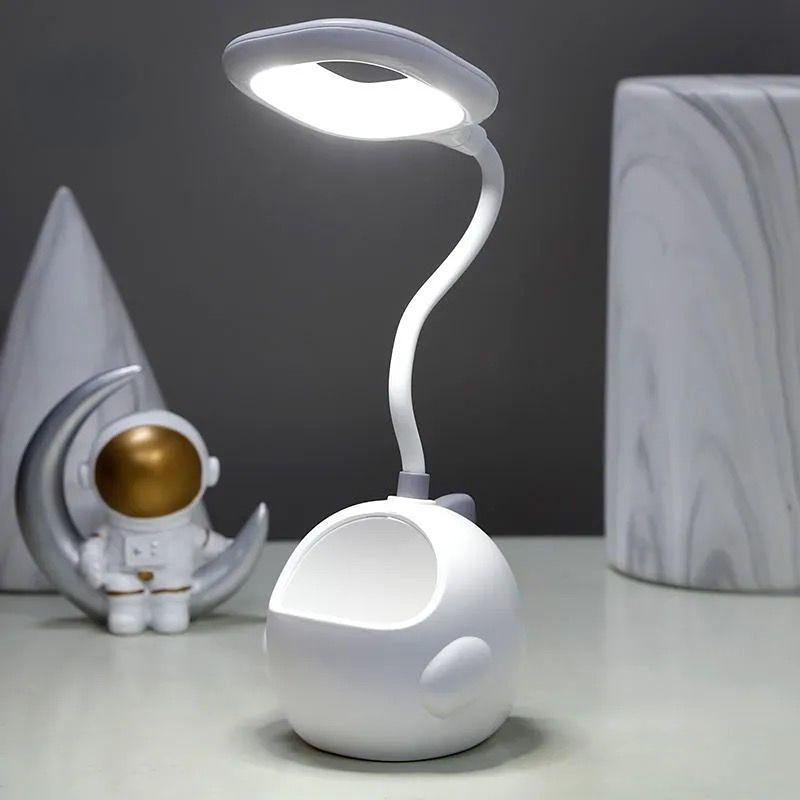 Eye Protection Desk Lamp Desk Student Dormitory Reading Night Light Led Bedroom Bedside Lamp USB Rechargeable Creative Desk Lamp