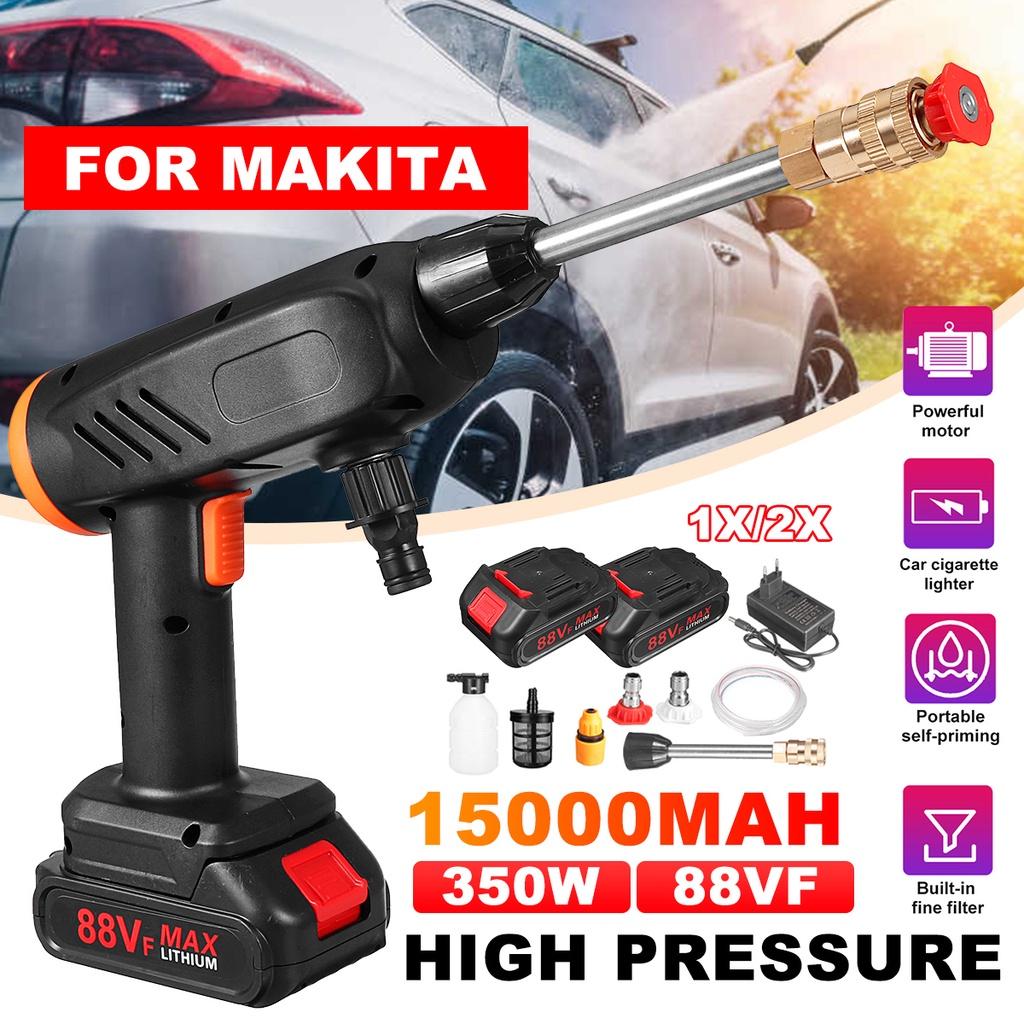 350W Portable Cordless High Pressure Washer High Pressure Foam Generator Car Wash Water Gun Spray Gun