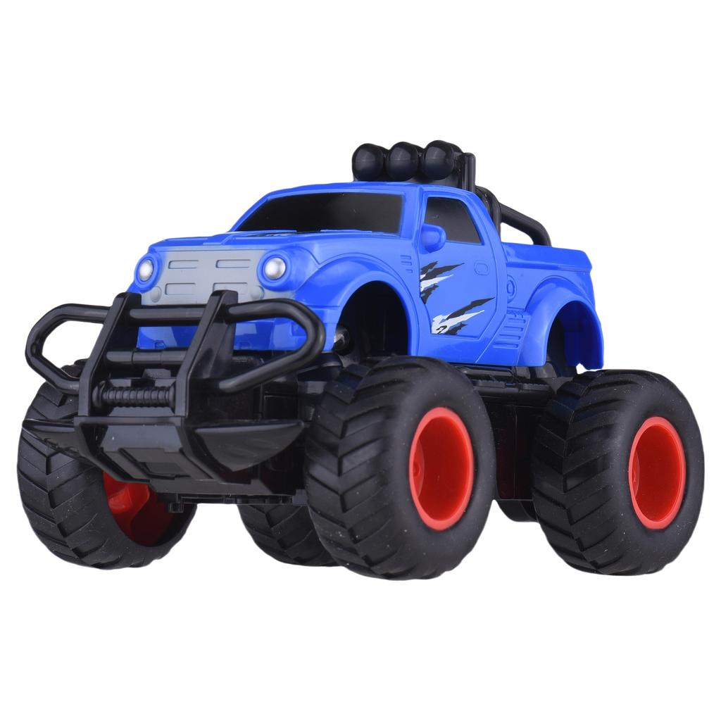 Remote Control Car, High Speed Crawler Toy with LED Lights, 4 Channel Electric Off Road Vehicle for Boys Kids and