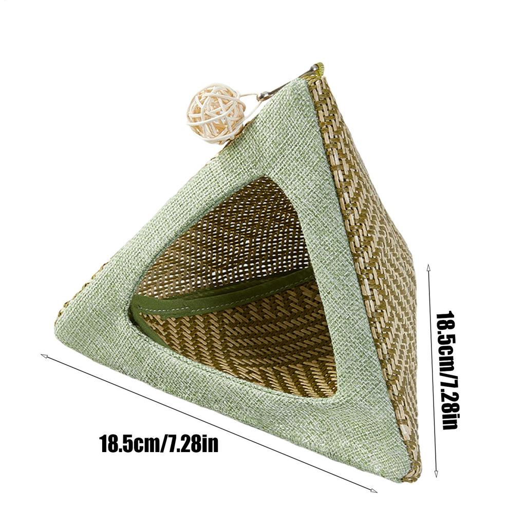 Bird Bed Hangable Parrot Hideaway Decorative Lovebird Sleeping Hideaway Breathable Cooling Nest for Cockatiel Macaw Parakeet