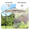 6.5ft 9ft 10ft Patio Umbrella Top Canopy Replacement Cloth,6 Ribs 8 Ribs Outdoor Market Table Pool Garden Umbrella Canopy Covers