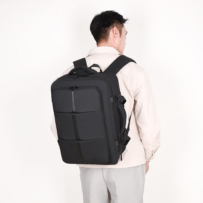 Höst/Vinter Stor Kapacitet Herr Expanderbar Rese- & Affärs Laptop Ryggsäck