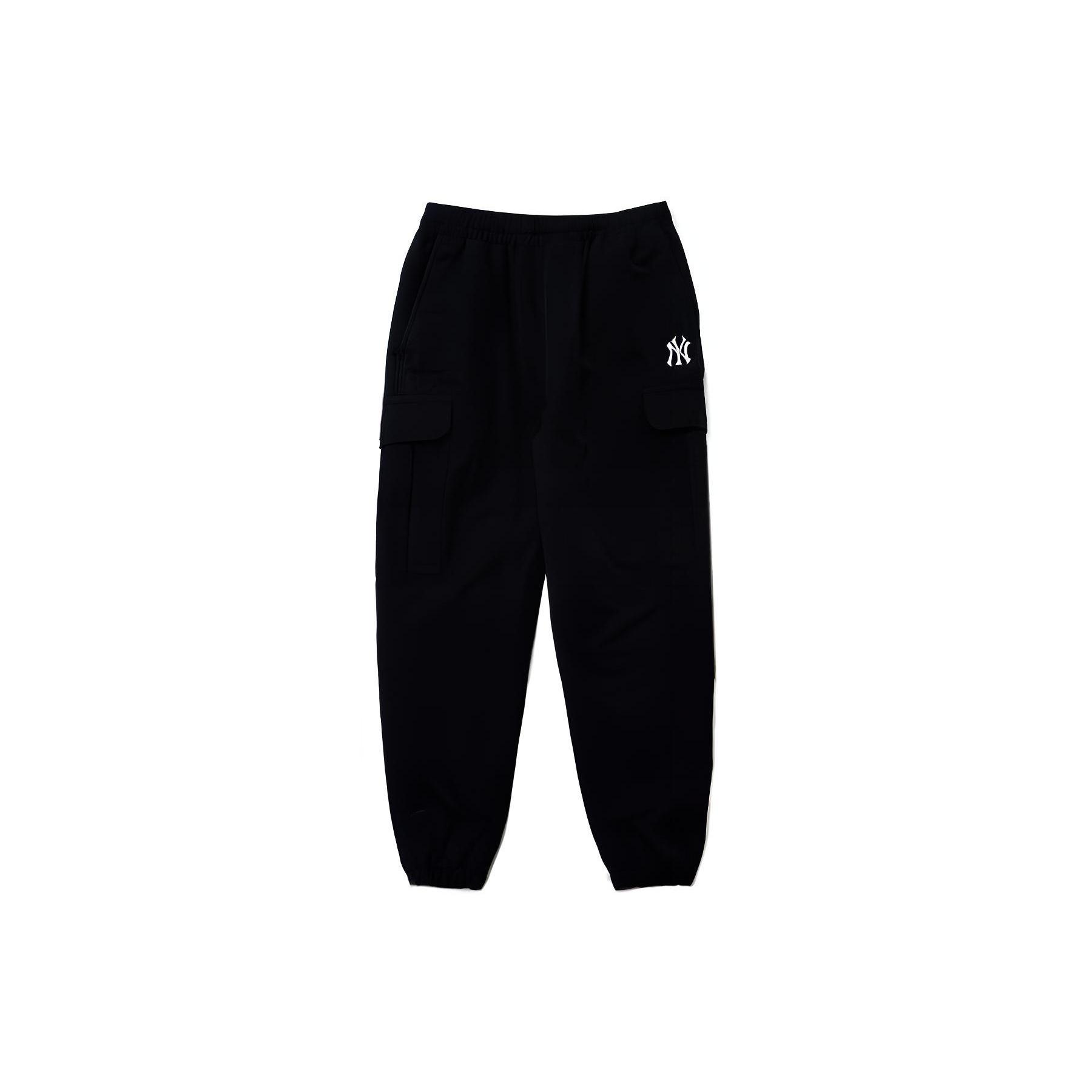 MLB Knitted Sweatpants Unisex Black 3AWP03014-50BKS S