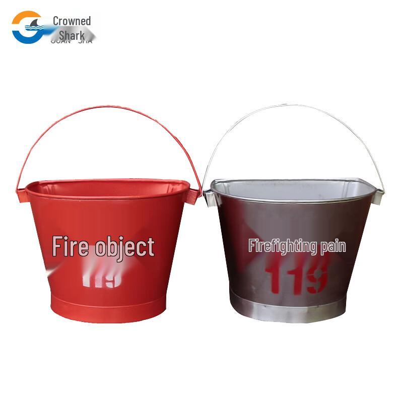Stainless Steel Fire Sand Bucket
