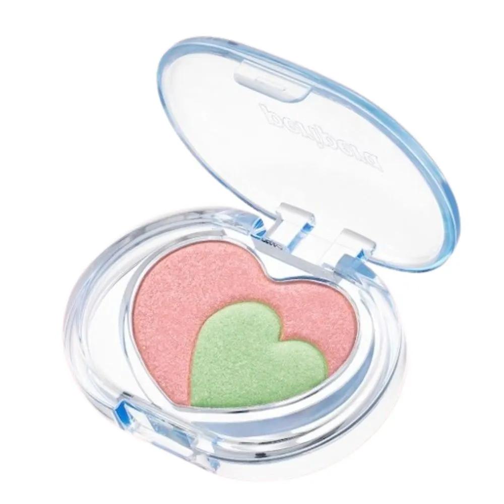 Peripera Heart Pocket Beam Highlighter Swatch 04 Juicy Look