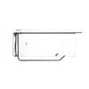 Laobaojia Stainless Steel Toilet Paper Holder with Phone Shelf