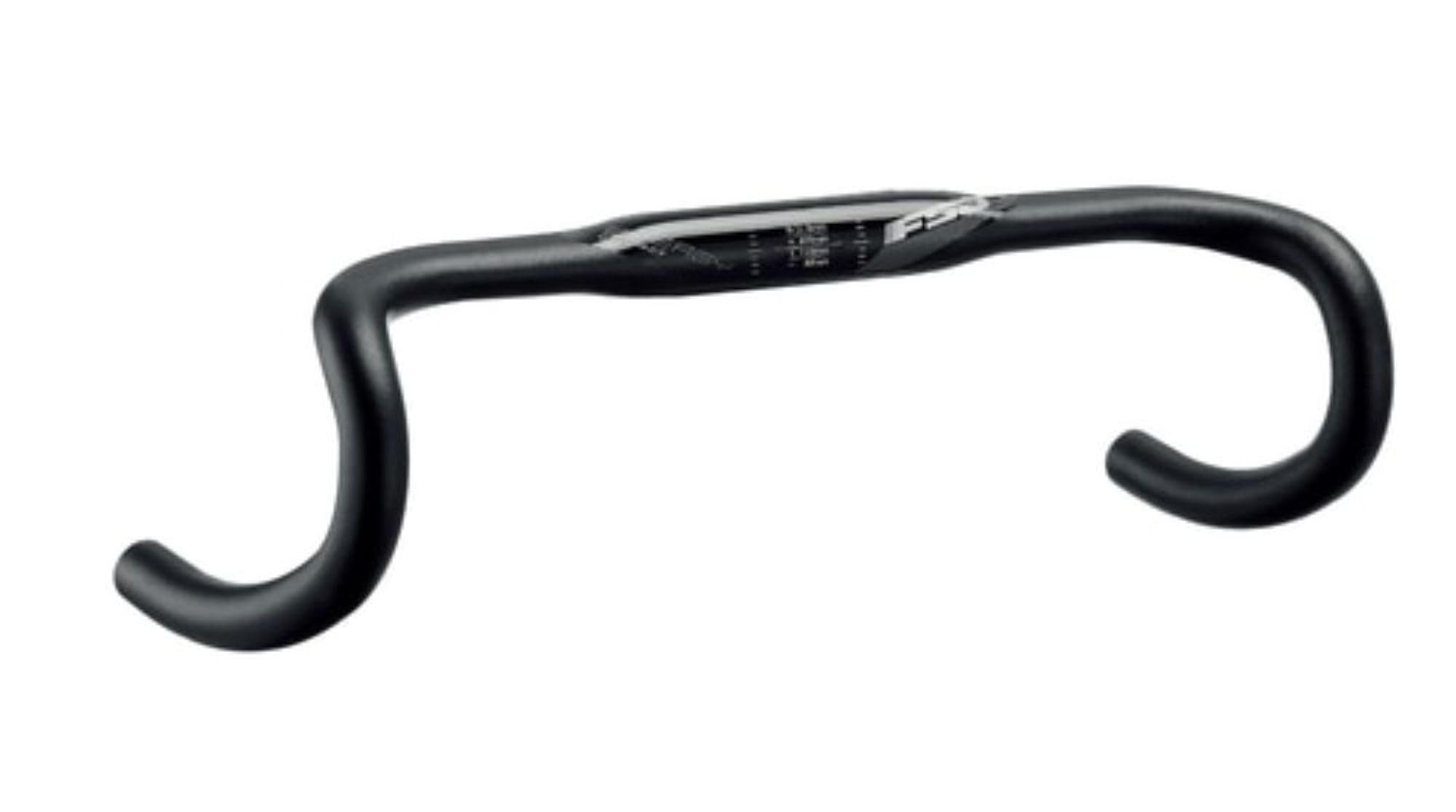 FSA Cycling ENERGY SUPER COMPACT ACR Алюминиевый руль, Ø31.8x380мм, 185-0024035090 чёрный