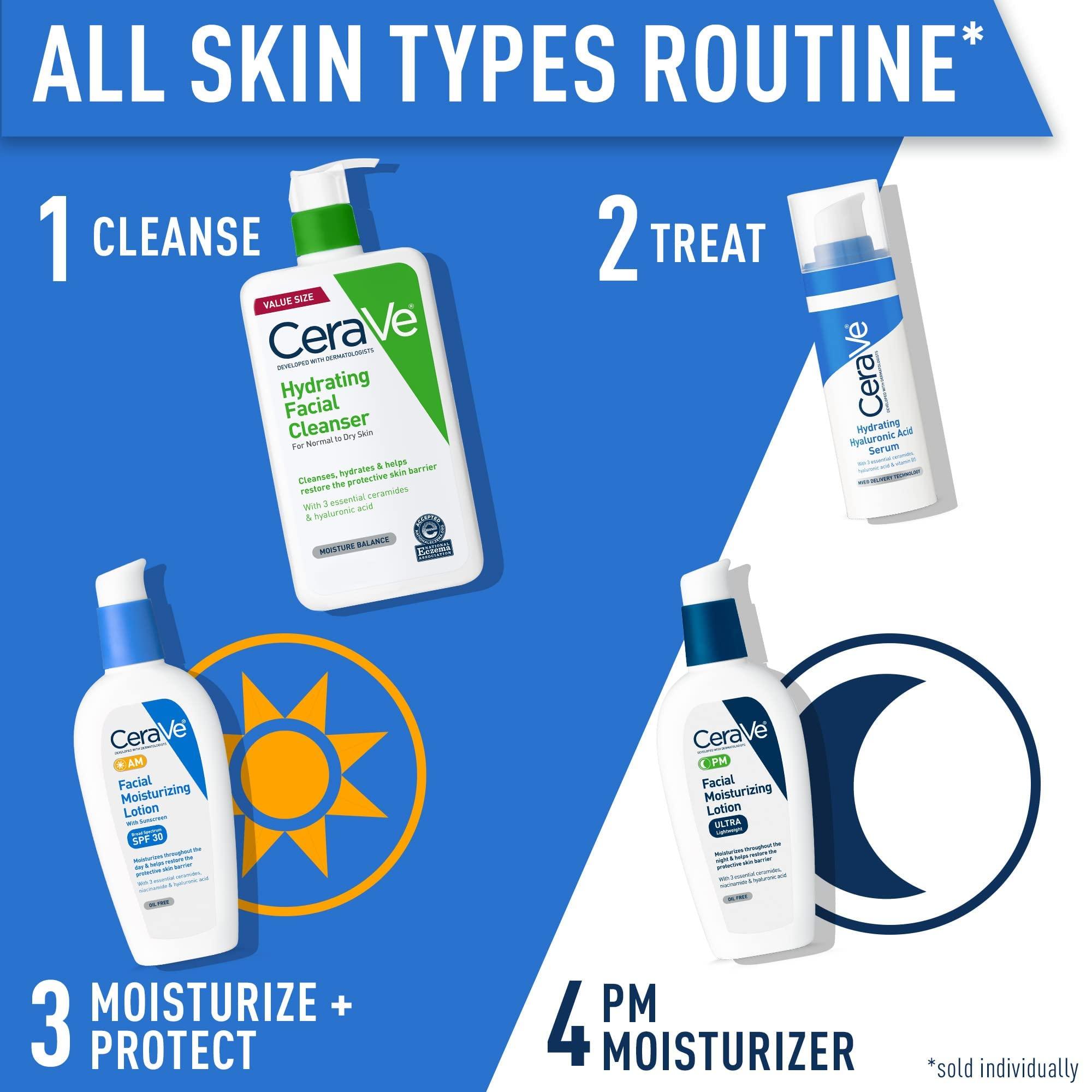 Купити CeraVe Facial Moisturizing Lotion PM 89 мл (3 унції) (х 1