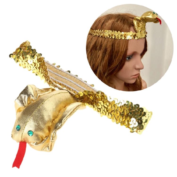 Funny Sequins Hairband Cosplay Queen of Egypt for Halloween Cosplay