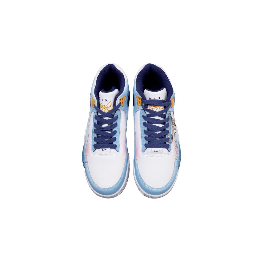 Nike Flight Legacy Shadow Of The Shooting Star Cushioning Coverage Support Cushioning Coverage Support Mid Top BQ4212-102(Team365-)