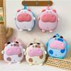 Kindergarten Cute Girl Calf Schoolbag Girls School Animal Backpack Cartoon Boys And Girls Eggshell Small Backpack