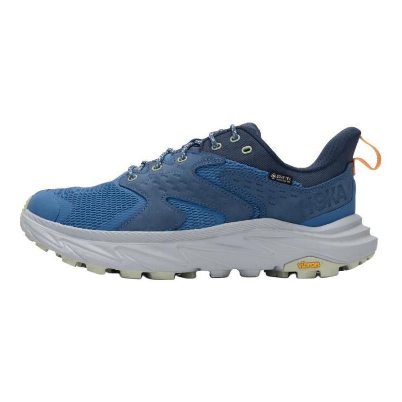 Hoka One One Anacapa Gtx Comfortable Non-Slip Durable Low-Top Hiking Shoes Men Hiking Shoes Blue 1141632F-FHT