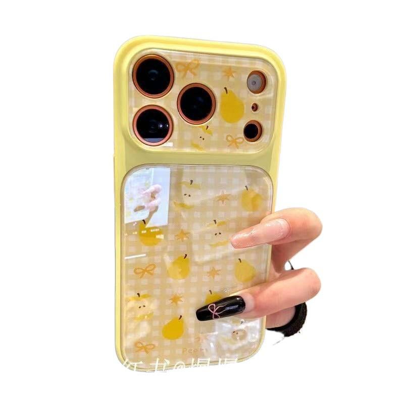 Applicable To Apple Iphone17promax Strawberry Pear 16pro Korean 15 Niche 14ins Anti-drop Mobile Phone Case