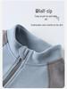 Boys' Stand-Collar Sports Tee, Girls' Soft Spring/Autumn Half-Zip Sweater, Warm Parent-Child Hoodie