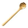 1PC Creative Cute Cat Claw 304 Stainless Steel Spoon Hollow for Ice Cream Coffee Tea Dessert Spoon Kitchen Tableware Accessories
