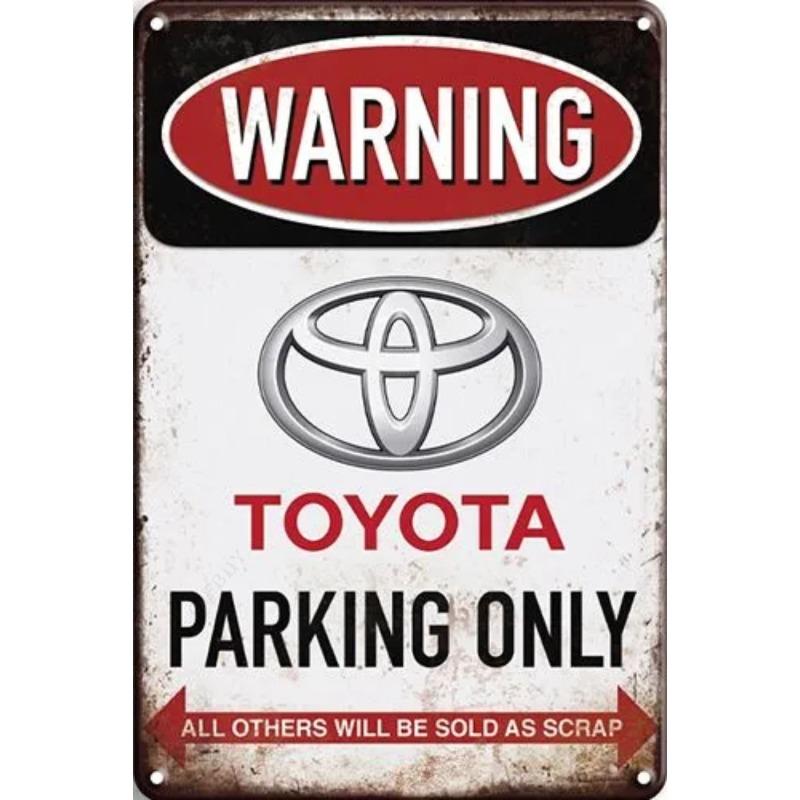 Знак Только для парковки Lamborghini, Ретро Металлическая Декоративная Табличка для Автомобиля