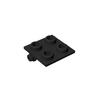 100g Compatible 6134 2x2 Hinge Plate for LEGO MOC Technic Building Blocks
