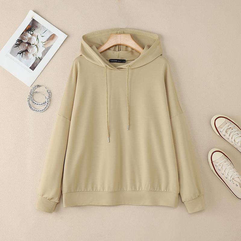 ZANZEA Women Hoodies Casual Loose Long Sleeve Pullover Sweatshirts