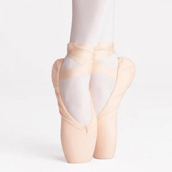 Girls Women Ballet Pointe Shoes Ballerina Adult Professional Satin Canvas Pink Ballet Dance Shoes 31 бежевый