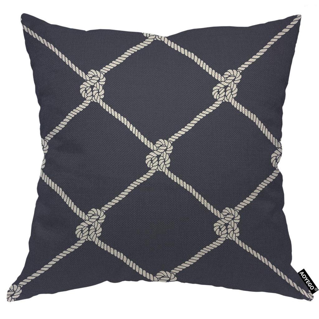 Sailboat Pillow Cover Let Your Dreams Set Sail Cushion Case Nautical Ocean Theme Home Decor Inspirational Gift