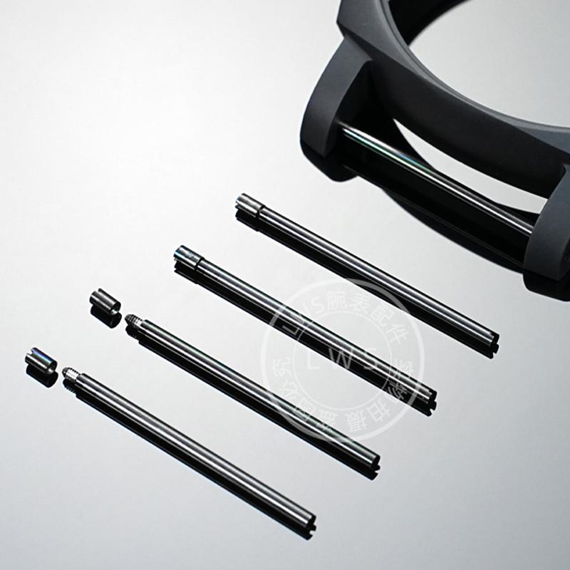 For Panerai 441/438/1441 Watch screw rod Black watch strap shaft connecting rod Watch shaft Hand Watch connecting rod