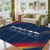 Red Bull Racing Design Kristall-Samt-Teppich Weiche Dekorationsmatte für Schlafzimmer Eingang