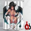 Tenda da Doccia Nuda con Stampa di Ragazza Anime Seno Grande Sedere Grande Forniture per Bagno Decorazione Bagno Impermeabile di Alta Qualità con Gancio