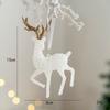 2025 New Year Christmas Ornaments DIY Gift Christmas Tree Elk Pendant Hanging Decorations for Home Christmas Kids Gifts natale