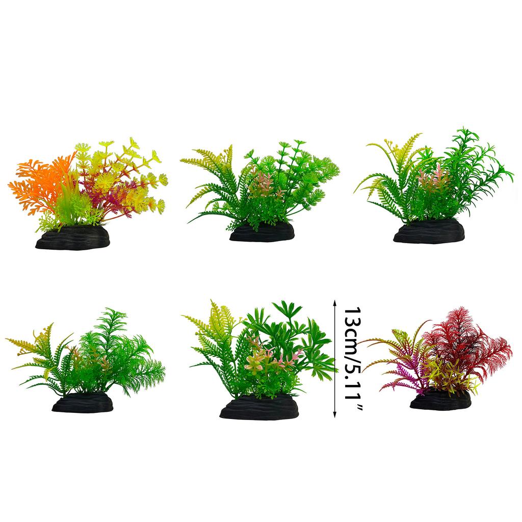 Fish Tank Landscapings Simulation Aquatic Plant Aquarium Decoration Plant Artificial Flowers Ornaments Pet Supplies