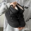 Thick-soled Velvet Snow Boots Winter Warm Short Tube Thick-soled Cotton Shoes Casual Cold-proof Couples Tide Boots