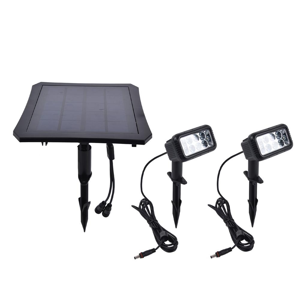 Solar Spot Lights Outdoor 5V LED Solar Landscape Automatic Lighting Polysilicon for Yard Lawn