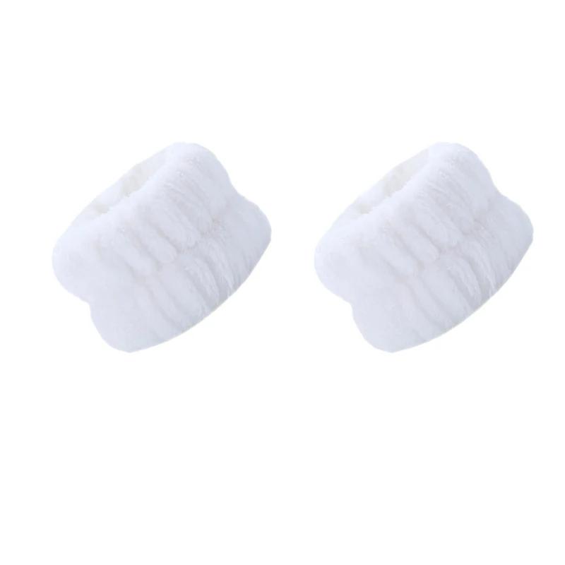2/4/8PCS Reusable Wrist Washband Microfiber Wash Towel Band Wristband for Washing Face Women Girl Yoga Sport Wrist Sweatband