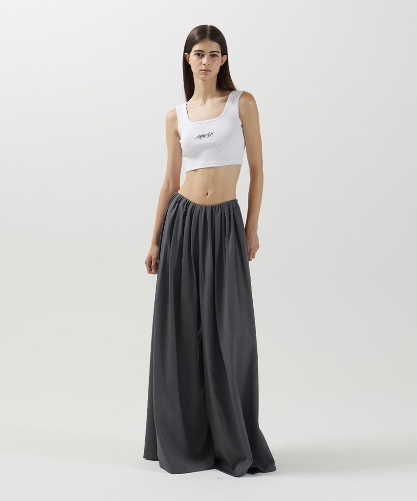 Meuameu Wide Pleated Pants